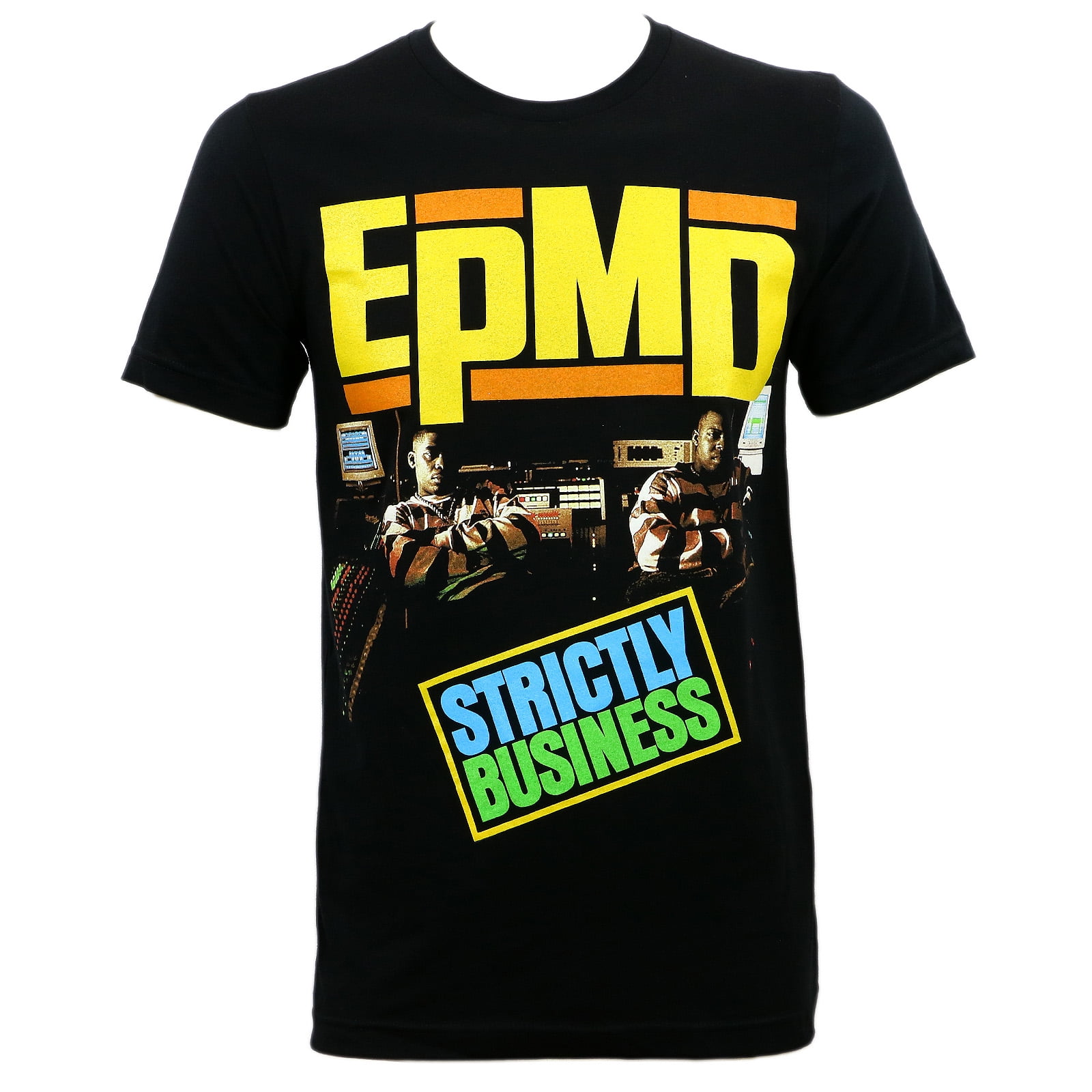 Slim　Industry　Fit　Control　T-Shirt　Men's　Licensed　Merchandise　EPMD　Business　Strictly　Large