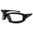thumbnail image 1 of EPOCH Hybrid Motorcycle Sunglasses Black Frames Clear Lens ANSI Z87.1+, 1 of 9