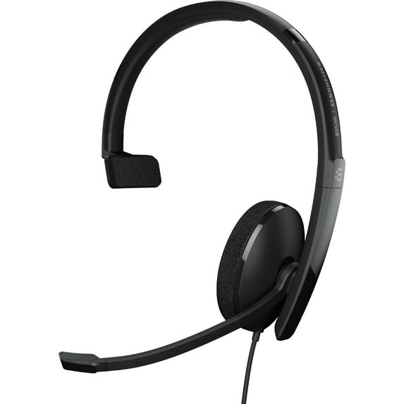 EPOS Sennheiser Adapt 130T Wired Single-Sided Headset 1000899 - Black