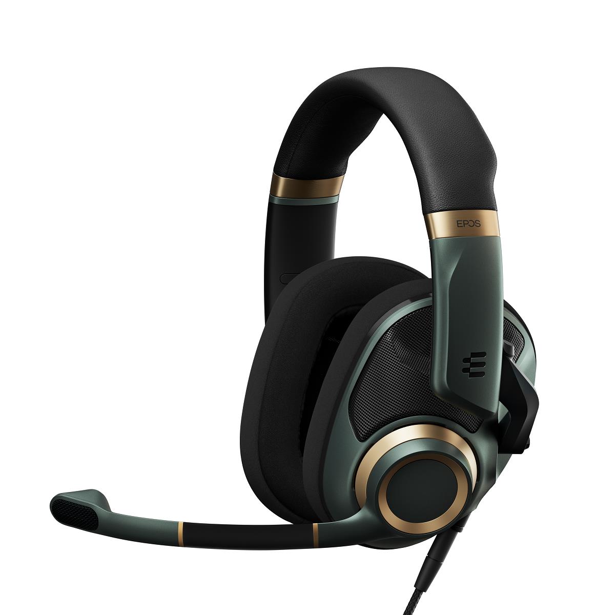 EPOS Audio H6PRO Open Acoustic Gaming Headset (Racing Green) - image 1 of 8