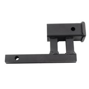 EPOTOOR 1-1/4" to 2" Trailer Hitch Receiver Rise-Drop Adapter Extension Tow