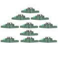 thumbnail image 1 of EPOTOOR 10 Pack 1" Bore UCFL205-16 Pillow Block Flange Bearing 2 Bolt Solid Base, 1 of 10