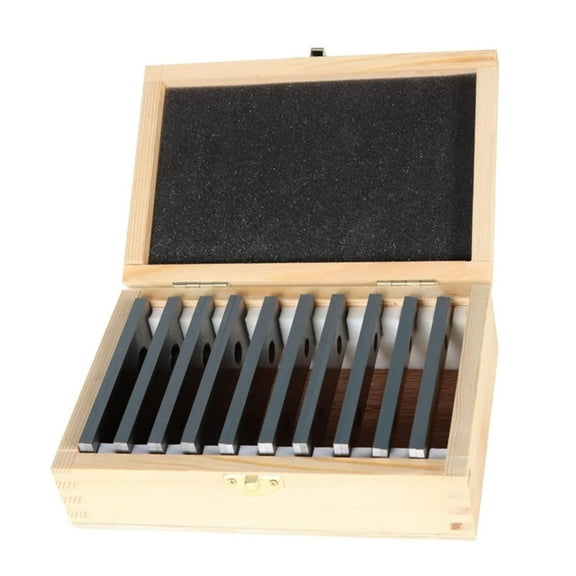 EPOTOOR 10 Pair 1/8 x 4 Machinist Parallel Block Tool Set, 0.0002 Parallelism 1/2 to 1-5/8 Alloy Steel Precision Matched Parallel Bar