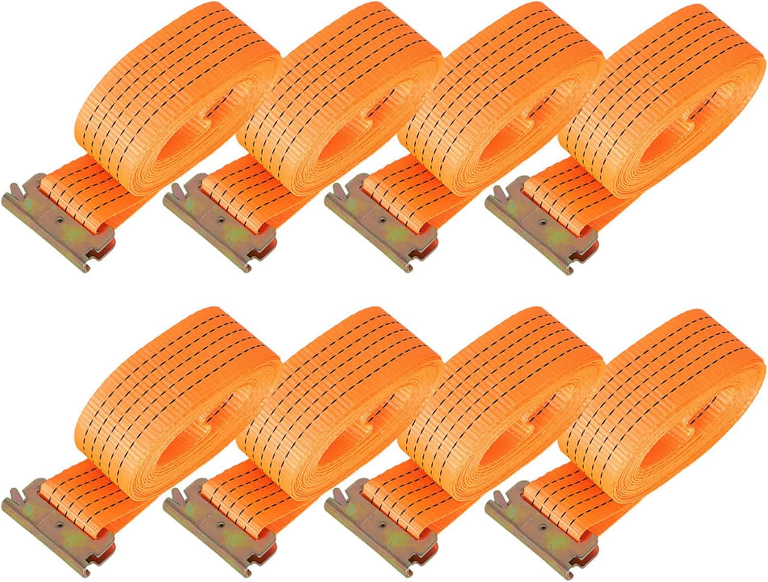 EPOTOOR 2 Inch x 15 Foot Ratchet Belt 4000Lbs Heavy Ratchet Cargo Belt