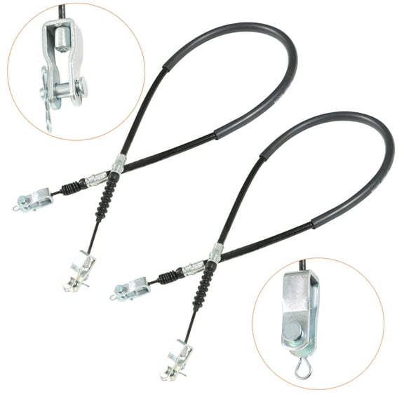 EPOTOOR 2x Rear Brake Cable 42" for Club Car Golf Cart DS 1981-99 Passenger/Driver Side