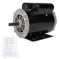 thumbnail image 1 of EPOTOOR 3HP SPL 3450 RPM 56 Frame Compressor Duty Electric Motor 1 Phase 115-230 Volts, 1 of 7