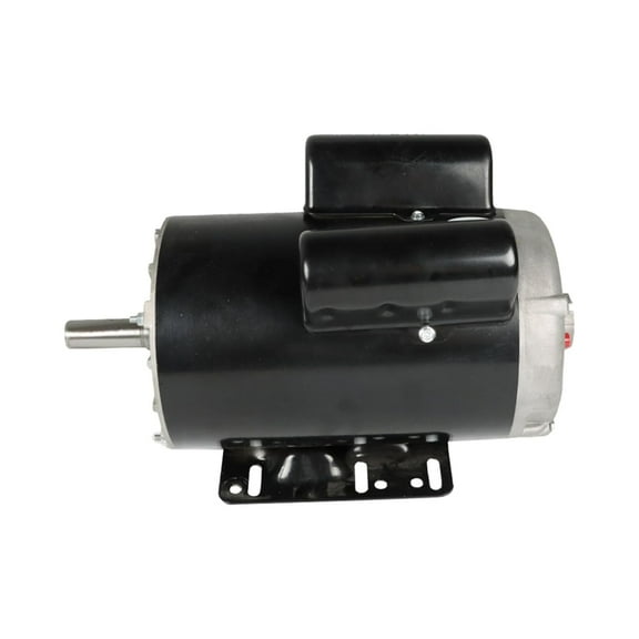 EPOTOOR 5 HP Universal Air Compressor Motor 56HZ Frame 3450RPM Single Phase TEFC 7/8 Inch Shaft