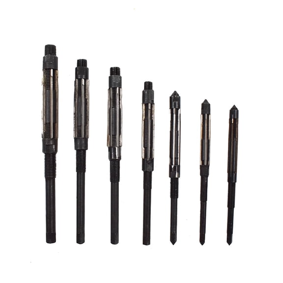 EPOTOOR 7pcs Adjustable Hand Reamers set, HV to H3,1/4" to 15/32", HSS, New
