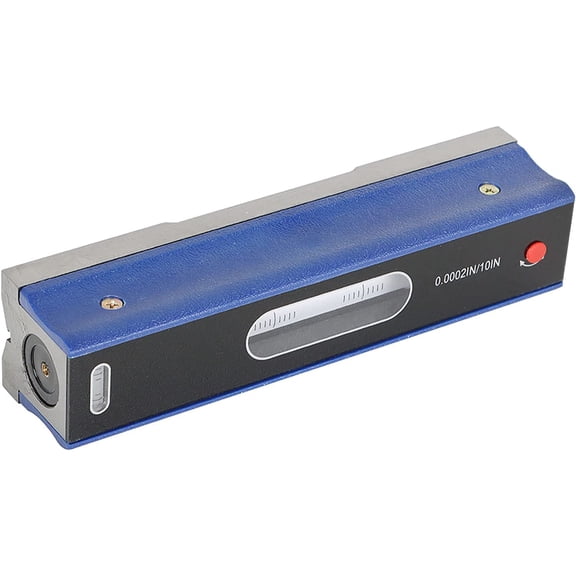 EPOTOOR 8 Inch Level for Setting and Checking Mechanical Level and Other High Precision Level Applications with Wooden Case