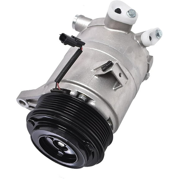 EPOTOOR AC Compressor & A/C Clutch, A/C Ports 7 Grooves Replacement for Nissan Maxima 3.5L 2009-2014,Murano 3.5L 2009-2014, Pathfinder 3.5L 2013-2015, Quest 3.5L 2011-2015 CO 11319C