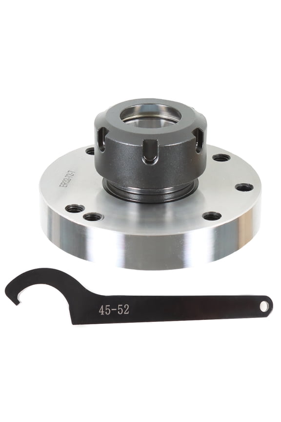 CHUCK ER32 COLLET 100MM DIAMETER COMPACT LATHE TIGHT TOLERANCE FOR MILLING