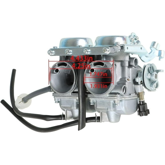EPOTOOR Carburetor Carb Dual ASSY Chamber Set For Honda Rebel CA CMX 250 C CA250 CMX250