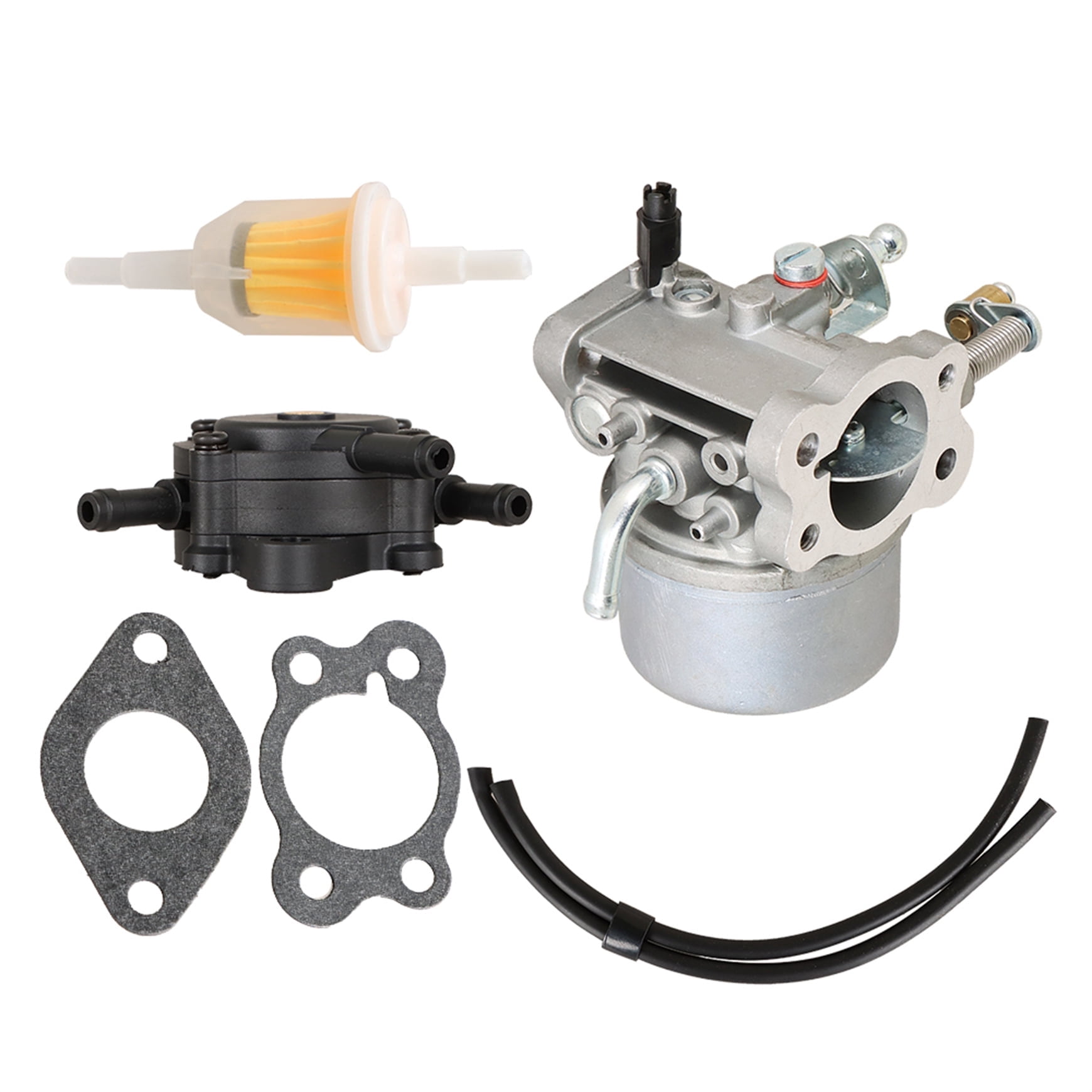 EPOTOOR Carburetor with Fuel Pump & Filter for EZGO TXT Golf Carts 295cc EZ GO 1991-UP