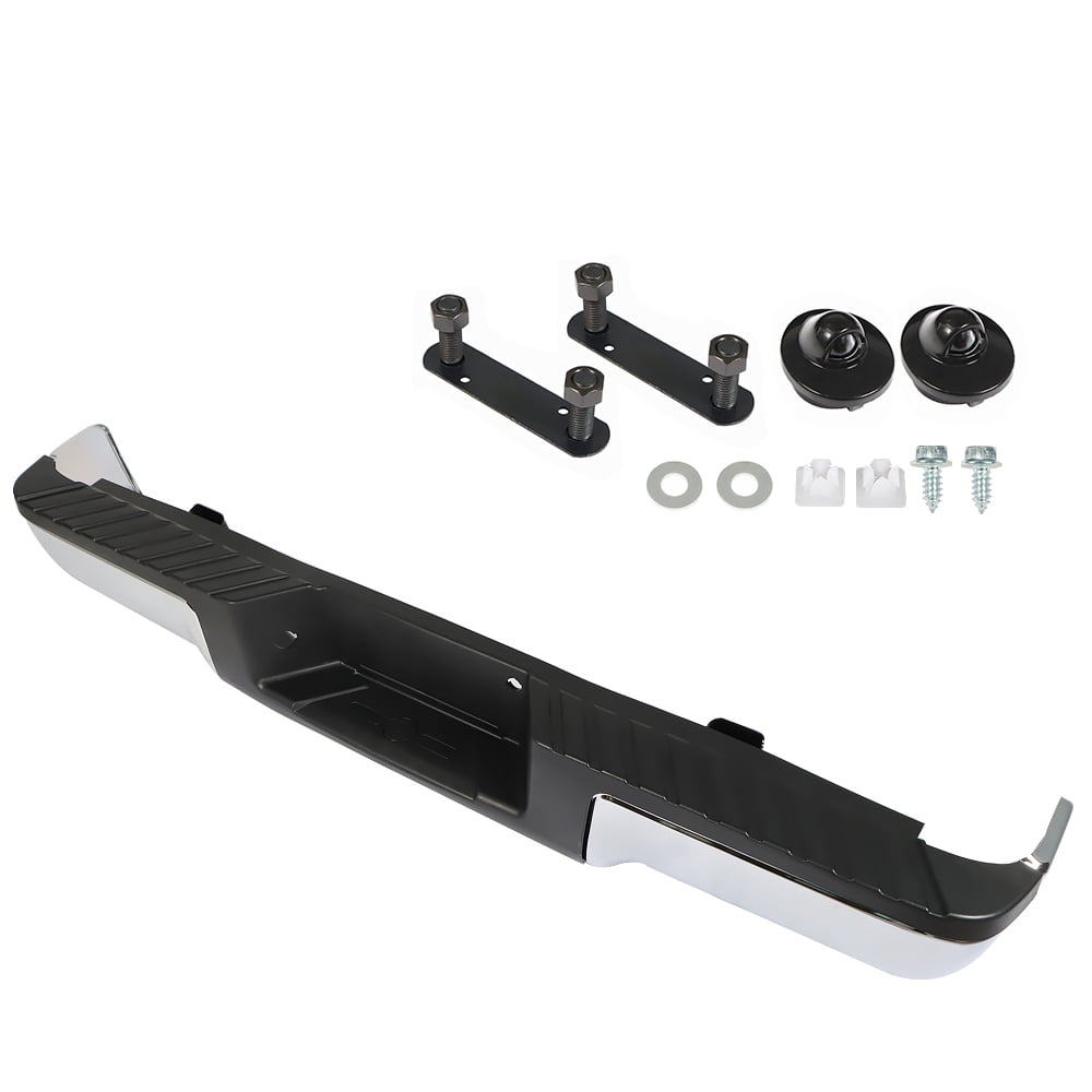 Complete Rear Bumper Assembly For 2006-2008 Ford F150 – Steel, Chrome, No Park Sensors