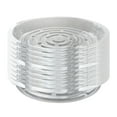 thumbnail image 1 of EPOTOOR Clear Thick Round Durable Sturdy Plastic Duty Sturdy Plant Saucer Drip Trays, 1 of 11