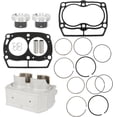 thumbnail image 1 of EPOTOOR Cylinder Piston Gasket Top End Kit for Polaris Ranger 800 RZR 800 2008-2014, 1 of 9