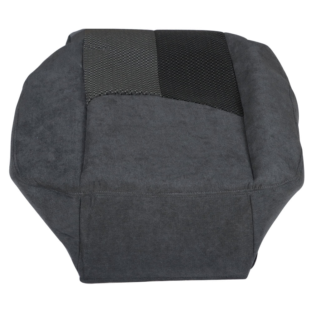 Labwork Driver Bottom Leather Seat Cover - Gray Artificial Leather Replacement For Chevy Silverado 2007-2014 1 thumbnail image