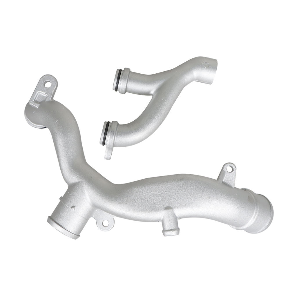 Soillar Aluminum Coolant Pipe Set For Jaguar Land Rover 3.0L V6 / 5.0L V8 Supercharged - LR092992+LR090630