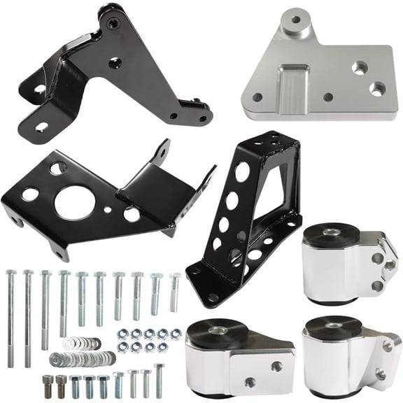 EPOTOOR For K-Swap Honda Civic 92-95 EG K20 K24 K-Series EG6 DC2 DC Engine Mount Bracket