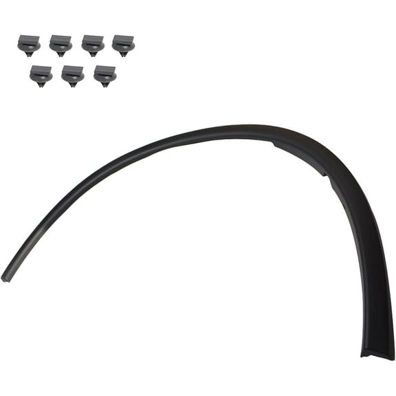 EPOTOOR Front Right Passenger Side Trim Moulding Wheel Arch Replacement for 2011-2019 Durango 57010620AE CH1291112