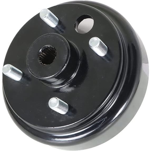 EPOTOOR Golf Cart Rear Wheel Brake Drum for EZGO TXT PDS Electric 82+ 19186G1P 17082-G2