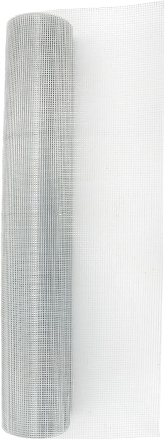 EPOTOOR Hardware Cloth 48 in x 100 ft 1/4 in, Chicken Wire Fence (23 gauge), Galvanized Welded Cage Wire Mesh Roll for Chicken Coop, Screen mesh, Rabbit Fence and Poultry Enclosures (Silver white)
