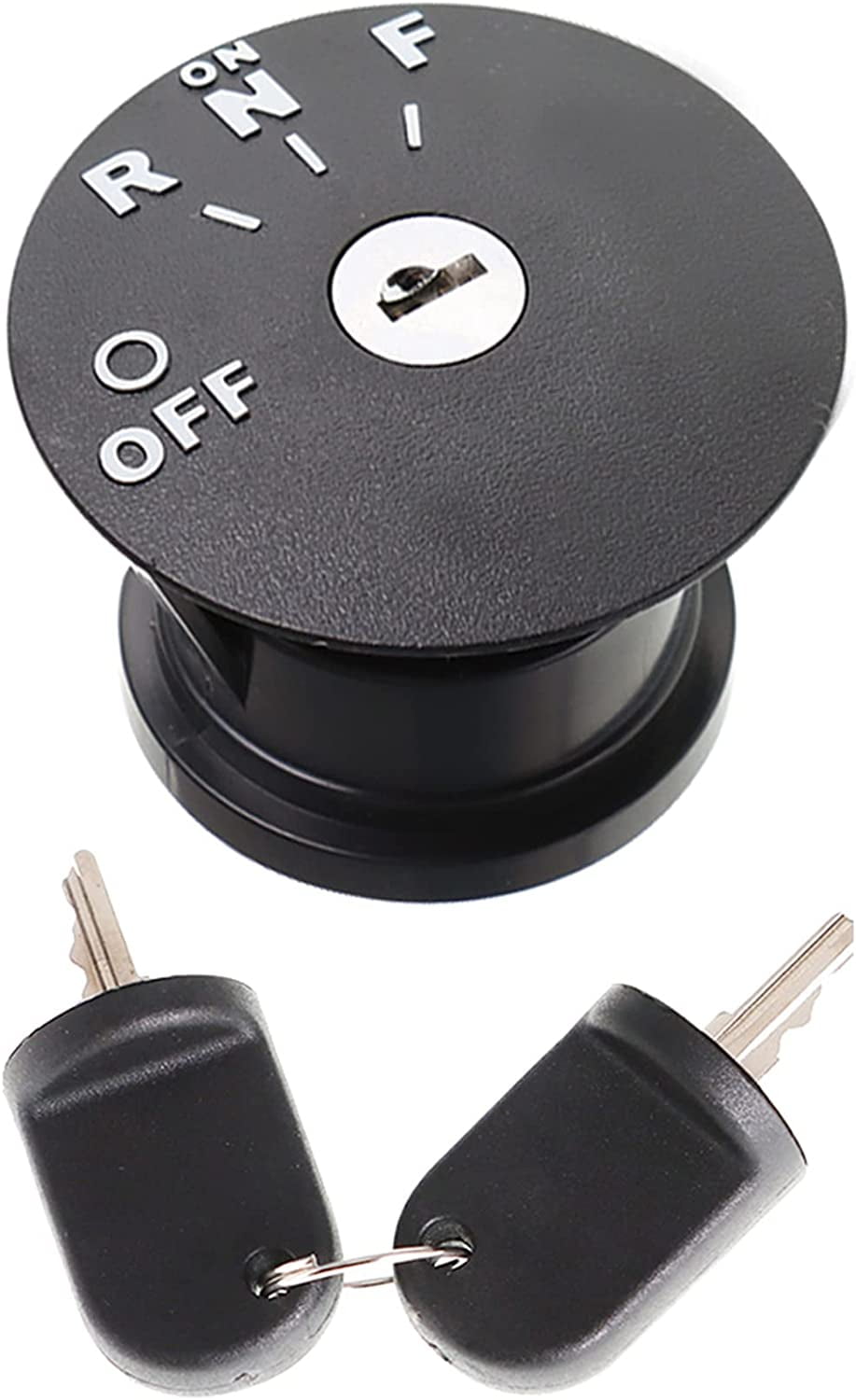 EPOTOOR Ignition Key Switch Keys Replacement for 48V RXV EZGO Electric