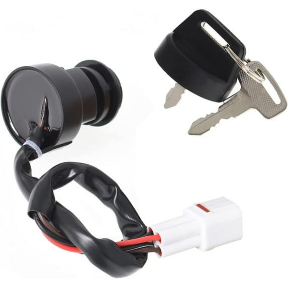 EPOTOOR Ignition Key Switch Replacement for Yamaha 660r 700 125 250 350 5LP-82510-00-00