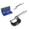 thumbnail image 1 of EPOTOOR Micrometer Set 0-1 in -High Quality Outside Metric Accuracy 0.0001 in Graduation Premium Precision Machinist Tools, 1 of 7