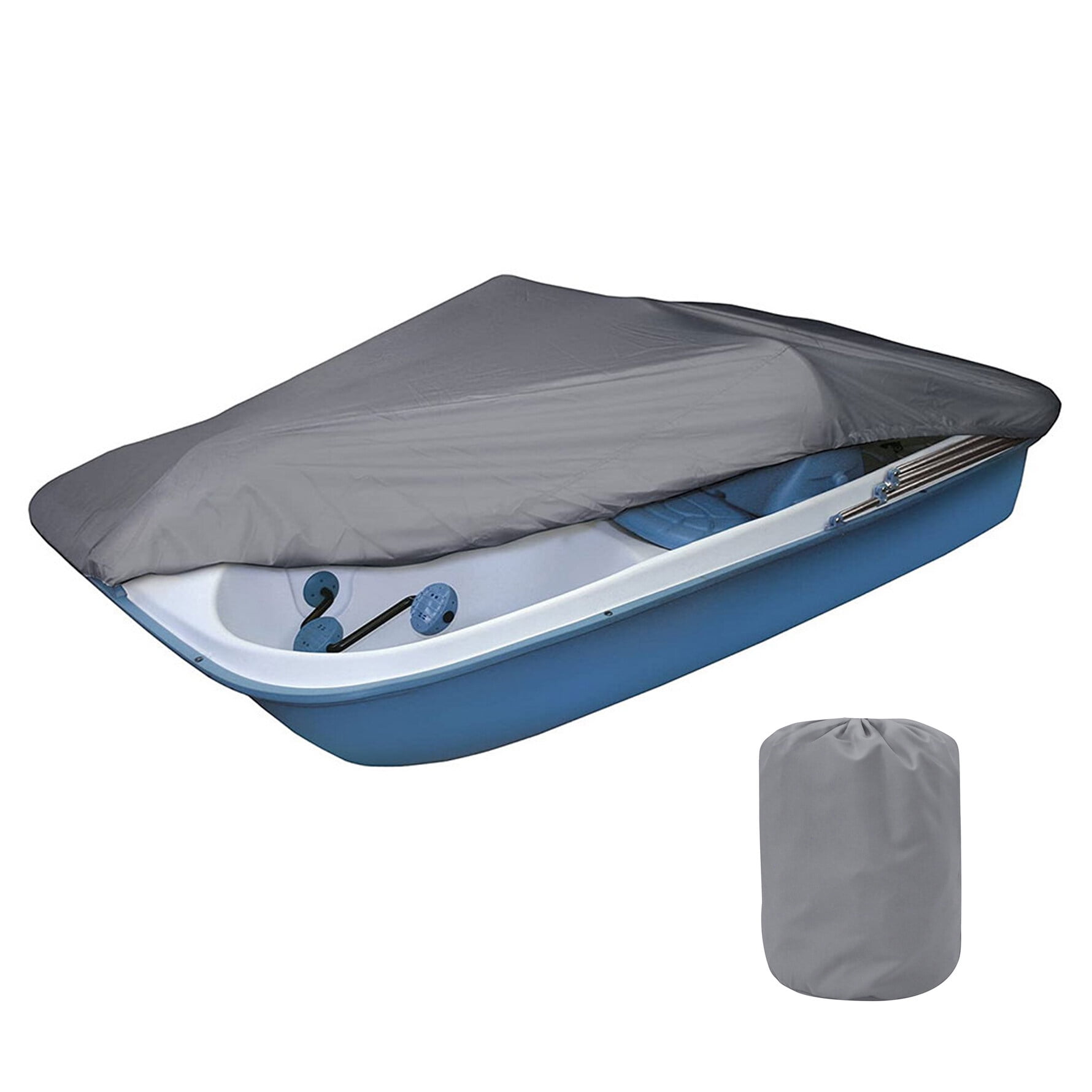EPOTOOR Pedal Boat Cover Heavy Duty 3 or 5 Person Paddle Boat Protector