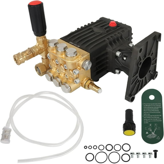 EPOTOOR Pressure Washer Pump 1 Inch Shaft Washer Pump 3000 PSI 4 GPM