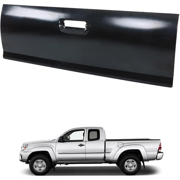 EPOTOOR Steel Painted Primed Rear Tailgate Shell Replacement for Tacoma 2005-2015