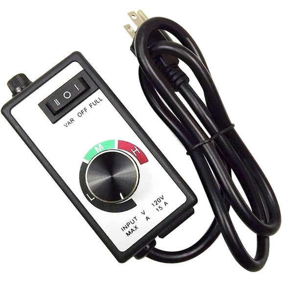 EPOTOOR for Router Fan Variable Speed Controller Electric Motor Rheostat AC 120V