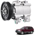thumbnail image 1 of EPOTOORAC Compressor Replacement for Santa Fe 2001 2002 2003 2004 2005 2006 10957AN, 1 of 7