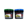 thumbnail image 1 of EPOXY-COAT - High Performance DIY Epoxy Floor Coating "Premium" Half Kit with Clear Top Coat (Black), 1.5 gal, covers up to 250sf or 1 car garage, 1 of 4