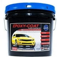 thumbnail image 1 of EPOXY-COAT - High Performance DIY Epoxy Floor Coating "Premium" Half Kit with Poly200 Top Coat (Black), 1.5 gal, covers up to 250sf or 1 car garage, 1 of 4