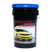 EPOXY-COAT - High Performance DIY Epoxy Floor Coating Standard Kit Clear, 15 gal, covers up to 2500sf