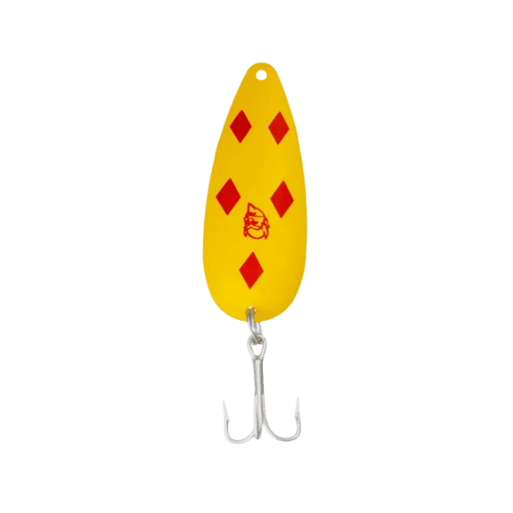 EPPINGER DARDEVLE SPOON ROK`T 1-1/4OZ  2-7/8" YELLOW/RED