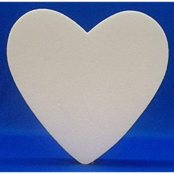 EPS Polystyrene Styrofoam Solid Heart 18" Floral Craft