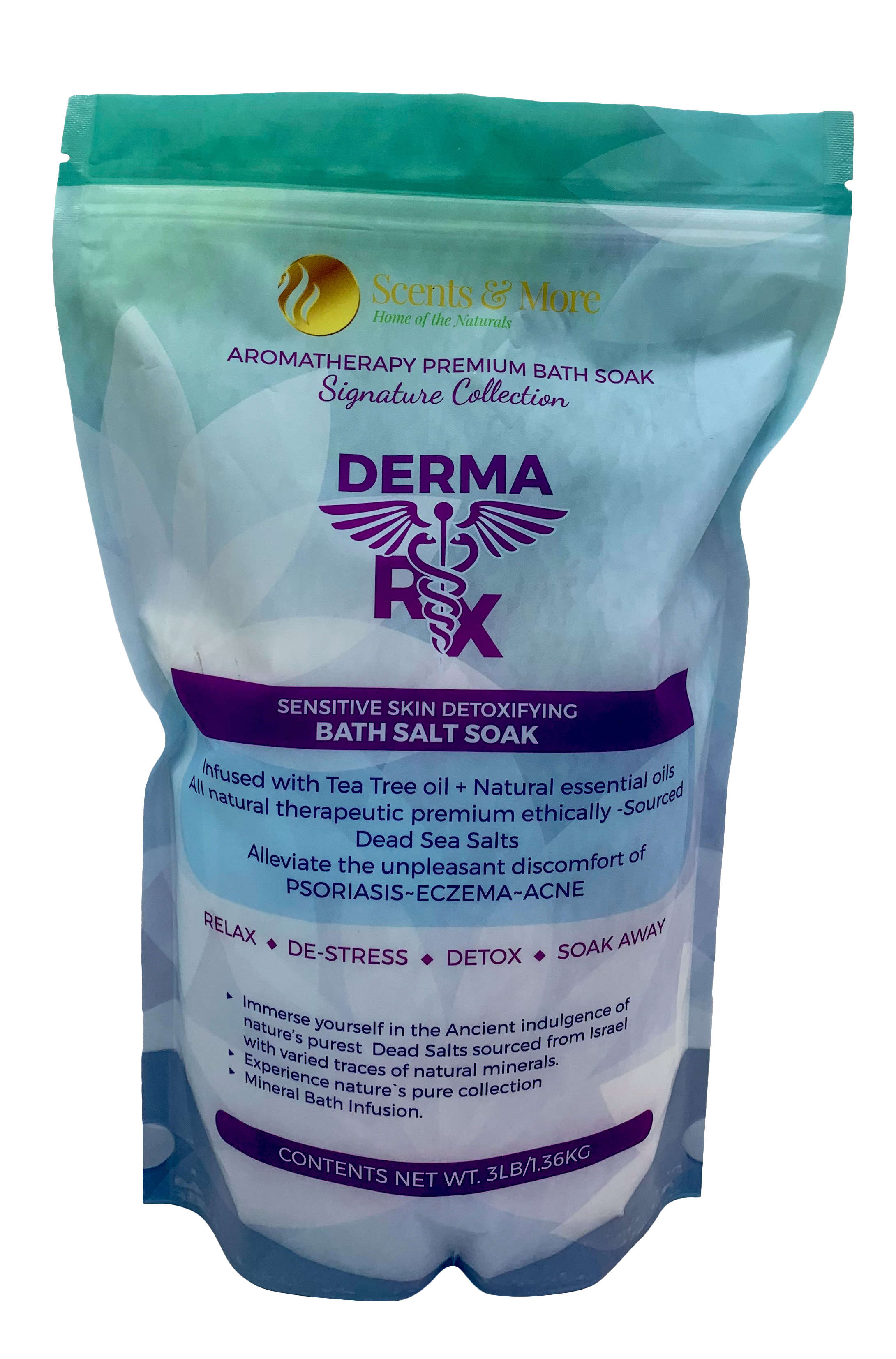 EPSCENTS DERMA-RX AROMATHERAPY BATH SALTS