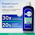 EPSOMIT Soothing Muscle Lotion Epsom Salt Magnesium Sulfate Cream