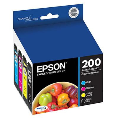 Epson T200120-BCS Black and Color DURABrite Ink Combo Pack