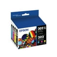 thumbnail image 1 of EPSON 202 Claria Ink High Capacity Black & Standard Color Cartridge Combo Pack (T202XL-BCS) Works with WorkForce WF-2860, Expression XP-5100, 1 of 6