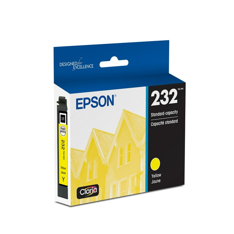 EPSON 232 Claria Ink Standard Capacity Yellow Cartridge (T232420-S