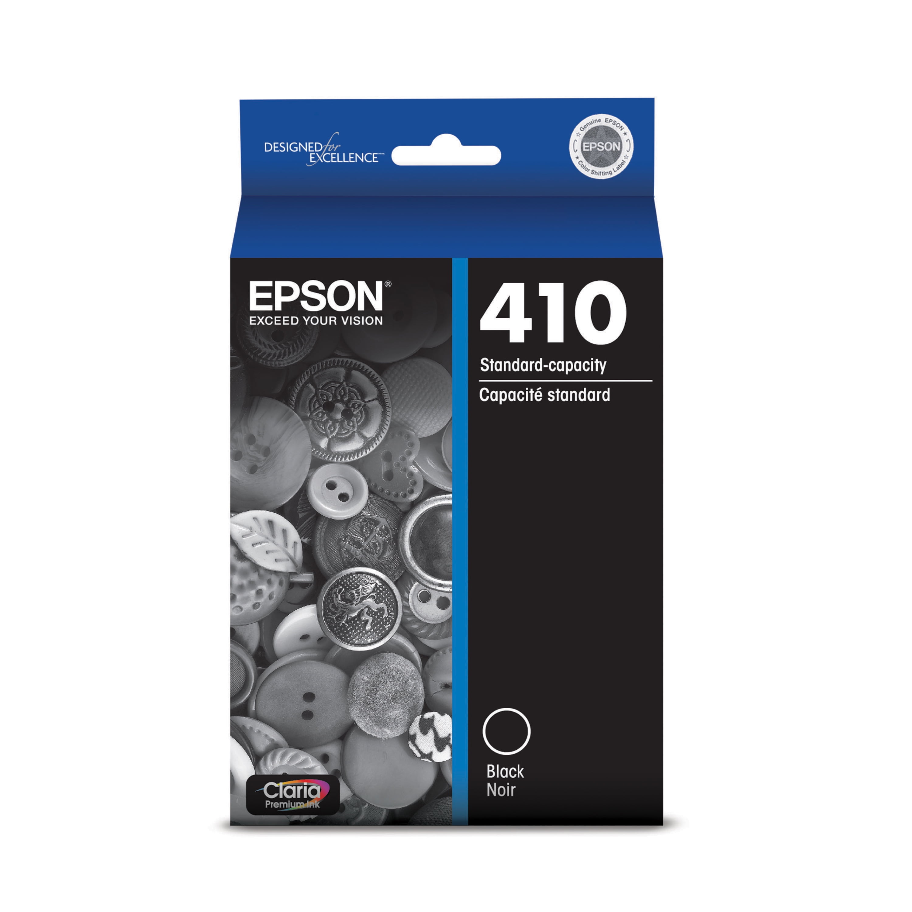 EPSON 410 Claria Premium Ink Standard Capacity Black (T410020S) Works