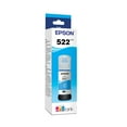 thumbnail image 1 of EPSON 522 EcoTank Ink Ultra-high Capacity Bottle Cyan  (T522220-S) Works with EcoTank ET-2720, ET-2800, ET-2803, ET-2840, ET-4700, ET-4800, ET-4810, 1 of 9