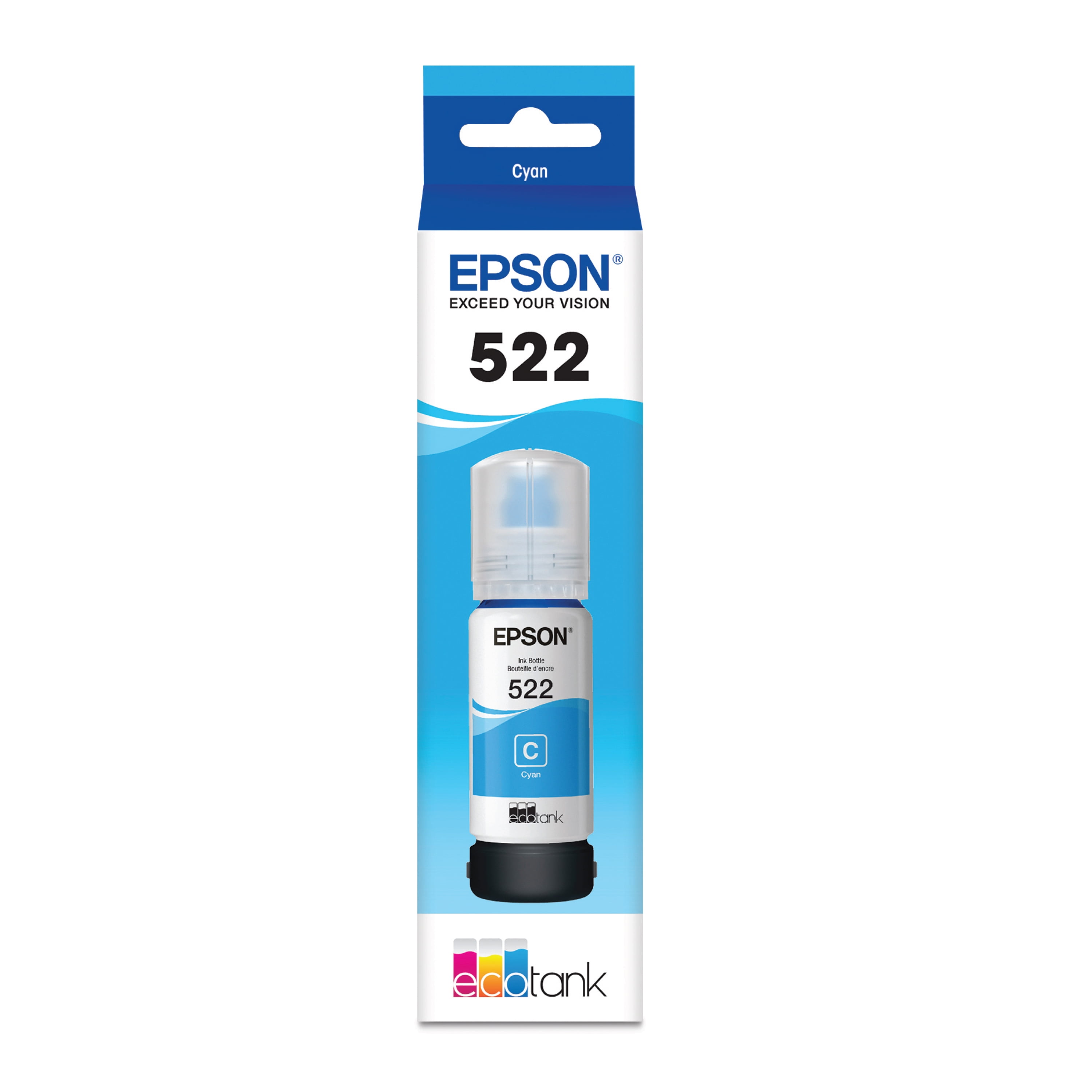 Compatible Epson 102, pack de 4 flacons d'encre InkTec 100ml