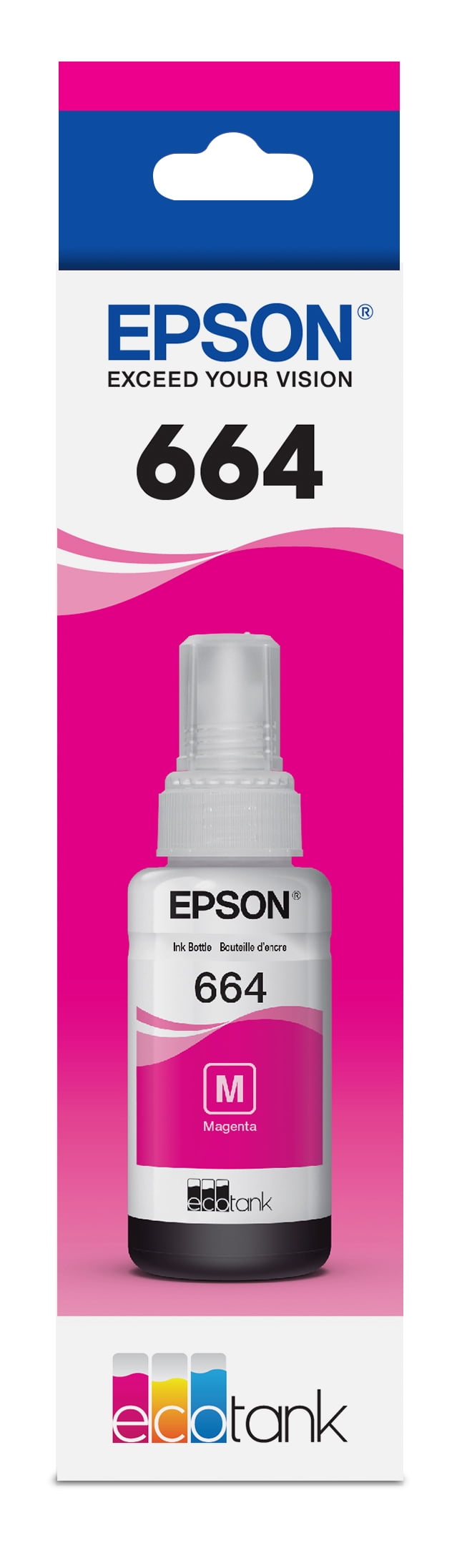 Epson 664 Ecotank Ink Bottle Refill Full Set ET-2600 ET-2550 ET-4500,  ET-4550