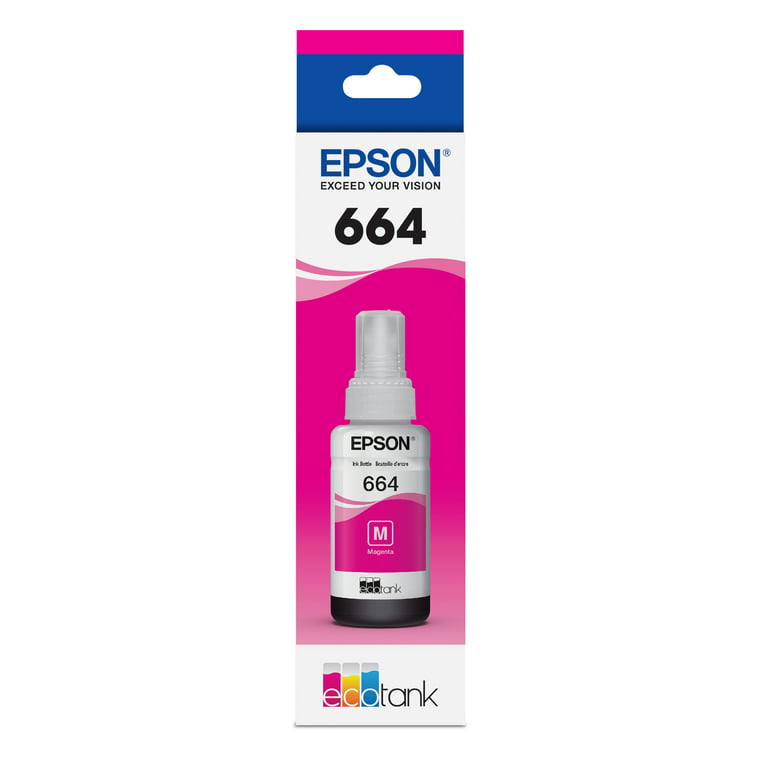 Epson 664 Ink Bottle 4 Color Combo T664120/T664220/T664320/T664420