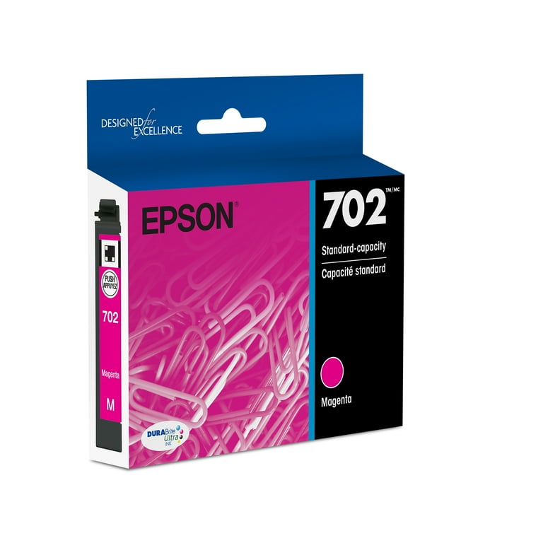 EPSON 702 DURABrite Ultra Ink Standard Capacity Magenta Cartridge